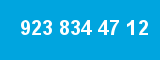 923 834 47 12 923 834 47 12
